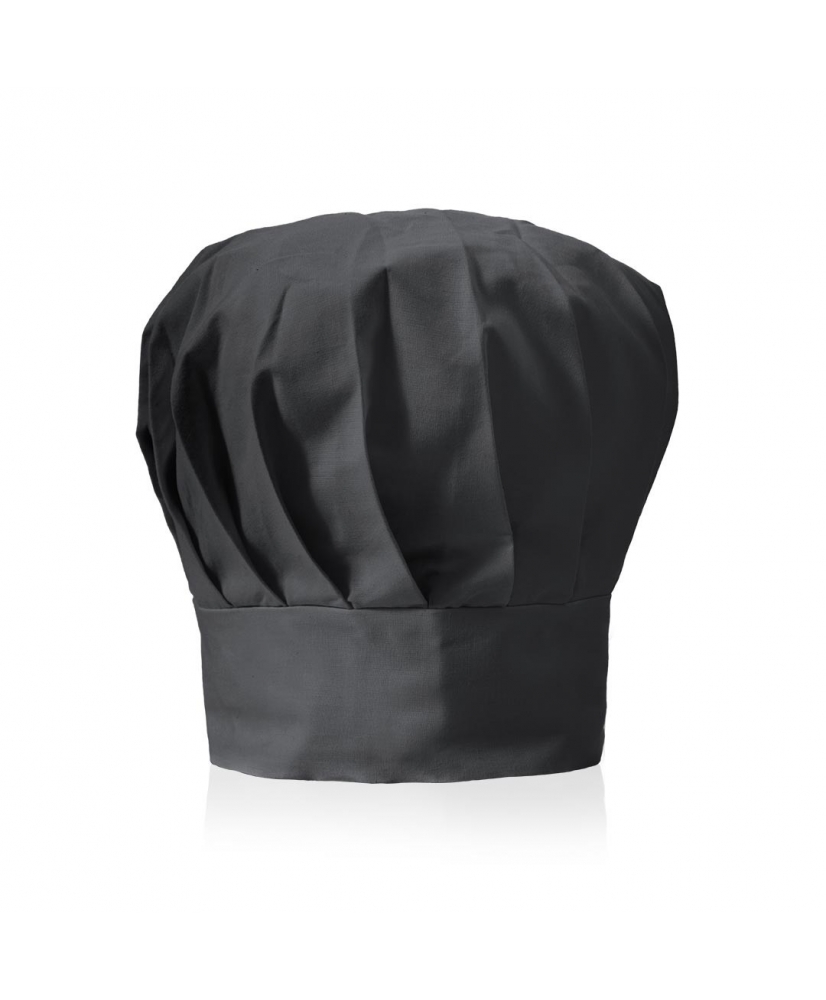 Toque de cuisinier Noire