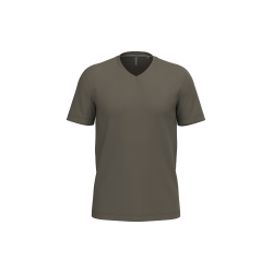 T-shirt col V manches courtes homme