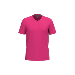 T-shirt col V manches courtes homme