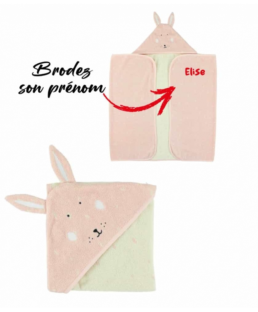 Cape de bain - Mme Lapin