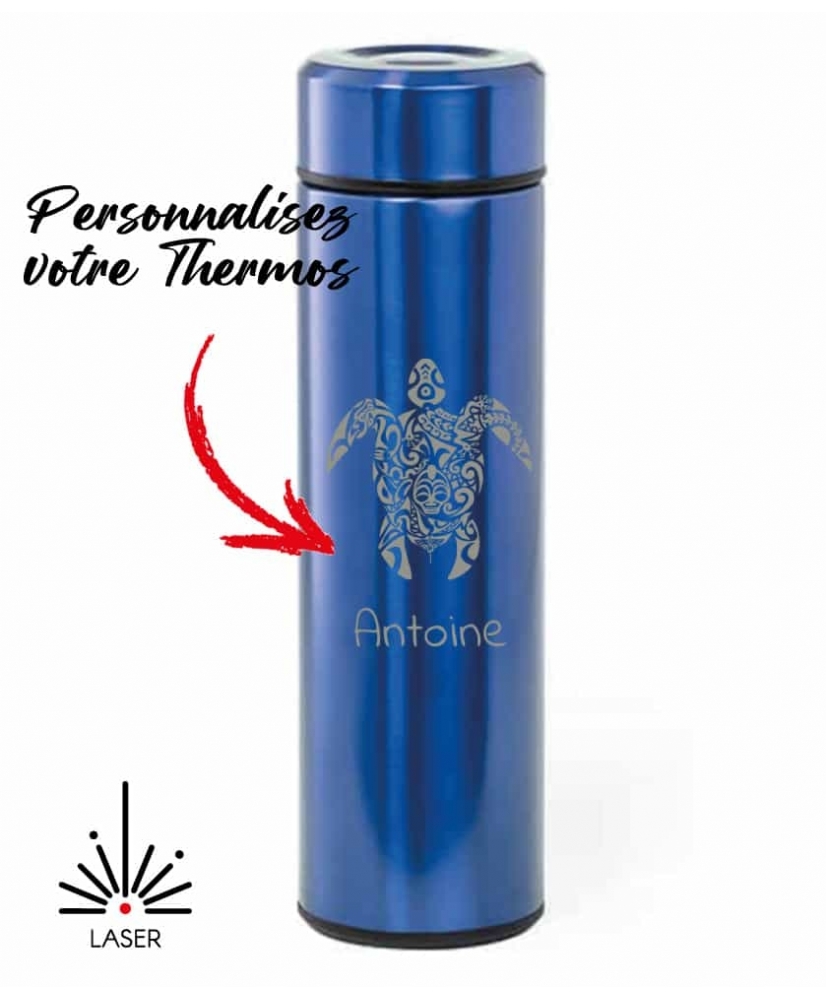 Thermos avec infuseur Bleu