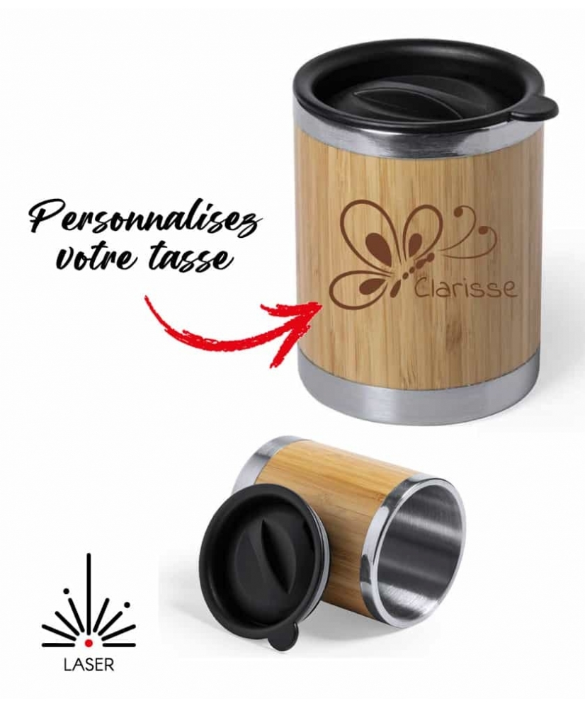 Verre thermos en Bambou