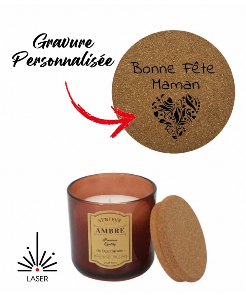 Bougie parfumée Ambre