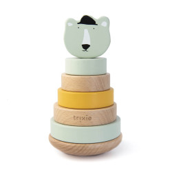 Tour à empiler en bois - Mr. Polar Bear