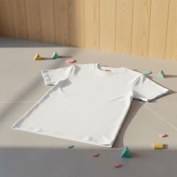T-shirt homme col rond en coton