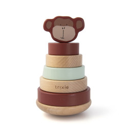 Tour à empiler en bois - Mr. Monkey