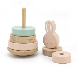 Tour à empiler en bois - Mrs. Rabbit