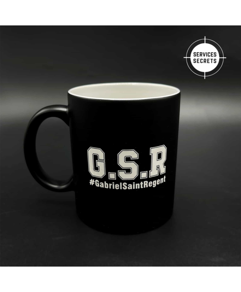 Mug G.S.R - Noir Gravure...