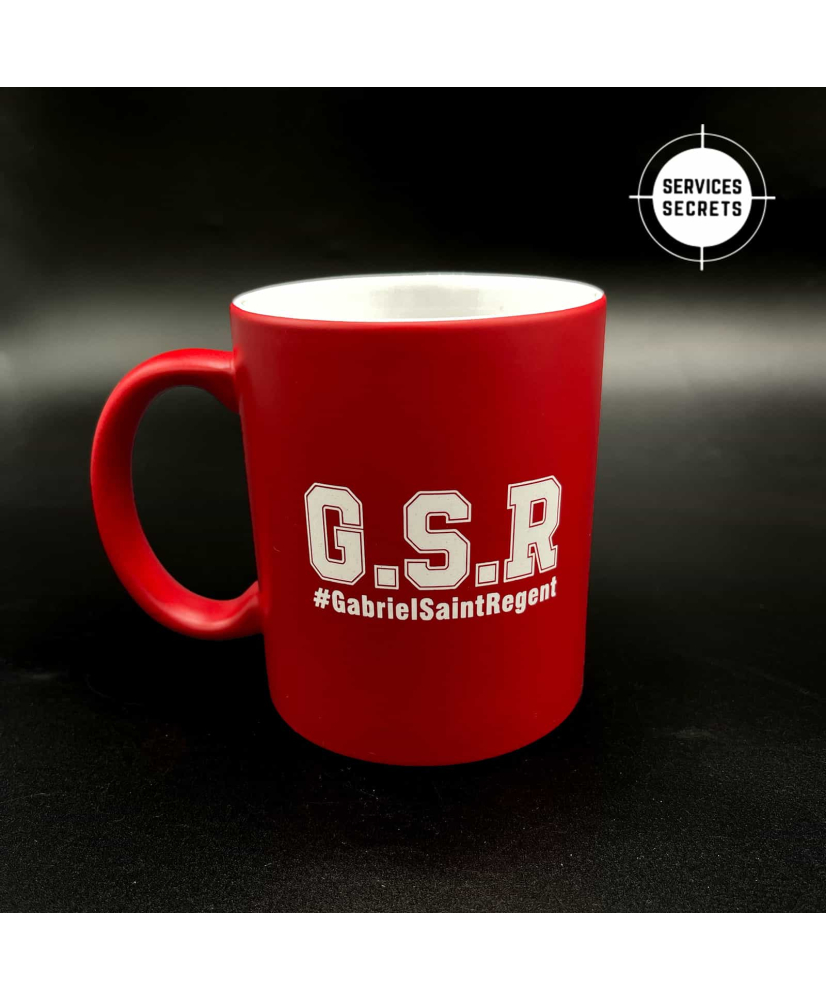 Mug G.S.R - Rouge Gravure...