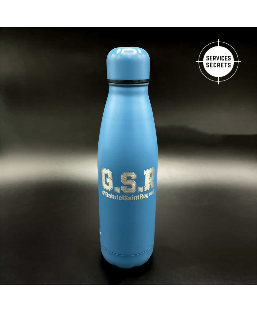 Thermos Bleu Aluminium -...