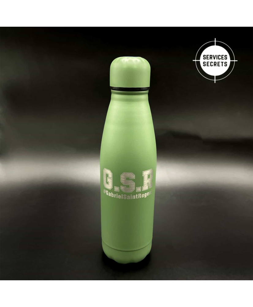 Thermos Vert Aluminium -...