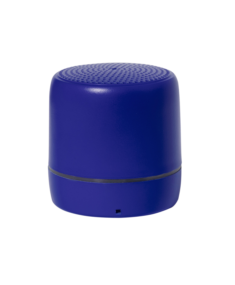 Haut-parleur bluetooth bleu