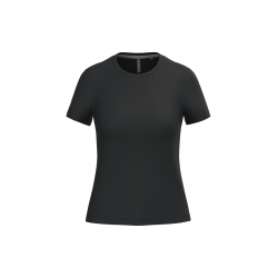 T-shirt col rond manches courtes femme