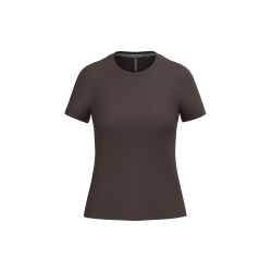 T-shirt col rond manches courtes femme