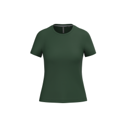 T-shirt col rond manches courtes femme