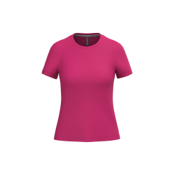 T-shirt col rond manches courtes femme