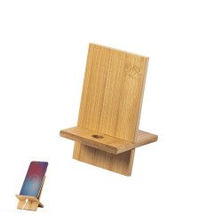 Support de téléphone en bambou