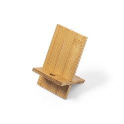 Support de téléphone en bambou