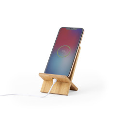 Support de téléphone en bambou