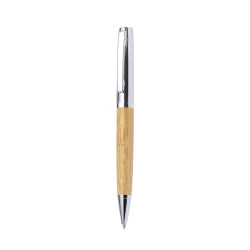 Stylo en métal et bambou