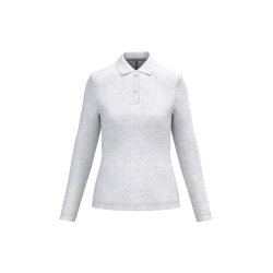 Polo manches longues femme