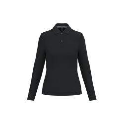 Polo manches longues femme