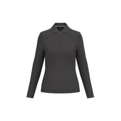Polo manches longues femme