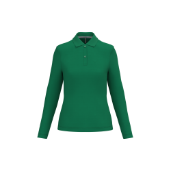 Polo manches longues femme