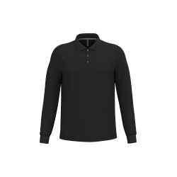 Polo manches longues homme