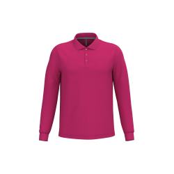 Polo manches longues homme