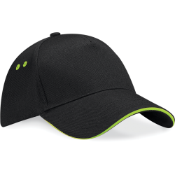 Casquette homme Ultimate à 5 panneaux sandwich contrasté