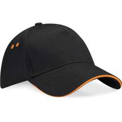 Casquette homme Ultimate à 5 panneaux sandwich contrasté
