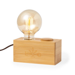 Lampe en bambou à intensité réglable