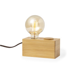 Lampe en bambou à intensité réglable