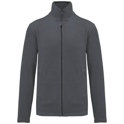 Veste micropolaire zippée homme