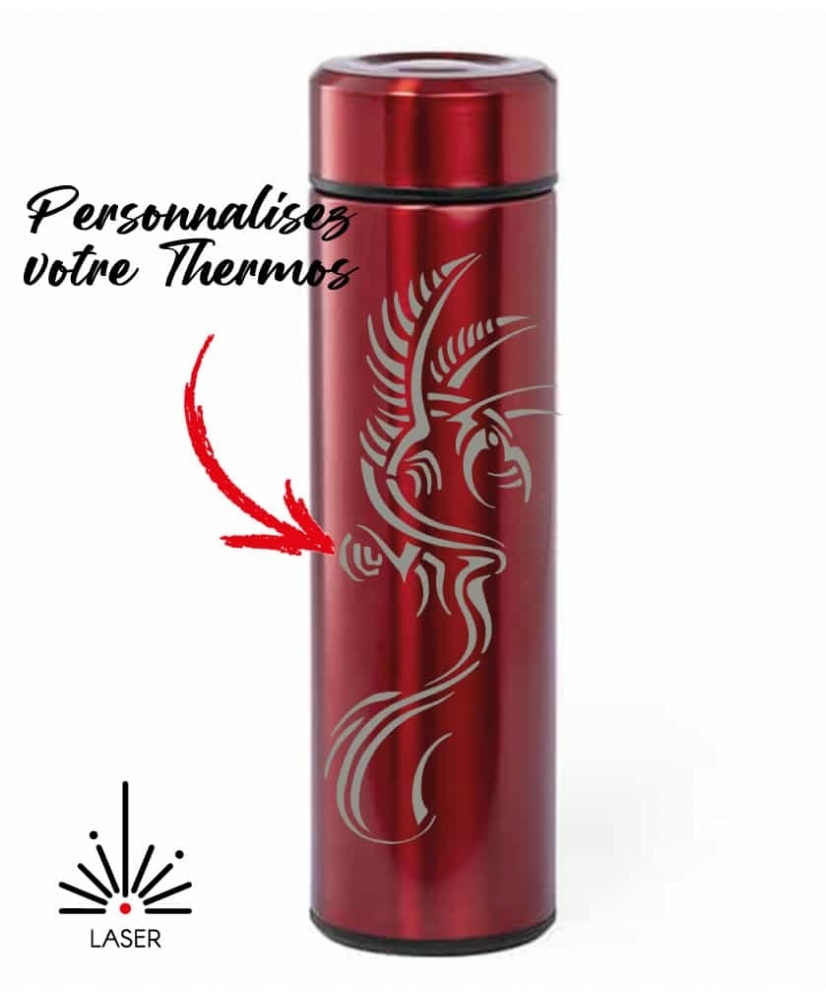Thermos avec infuseur Rouge